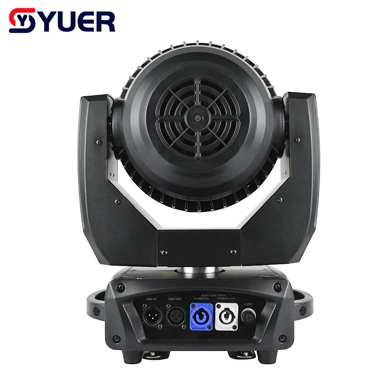 YUER™️ LED 19X15W RGBW 4IN1 Moving Head Zoom Light for Disco Beam Lights DJ Party Stage Lighting Commercial Lights