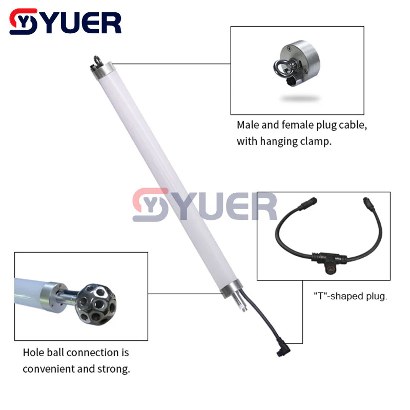 YUER™️ SMD 5050 RGB 3IN1 288 LED Pixel Light DMX 512 Control DJ Stage Party Disco Effect Wash Light IC Digital Tube in Full Colour - Image 7
