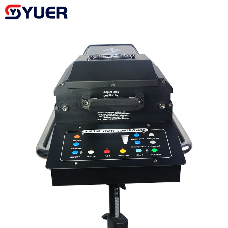 YUER™️ LED 400W Point Control Follow Spot Light Professional DMX512 Follow Spot Projector for Party Stage DJ Show - Image 3