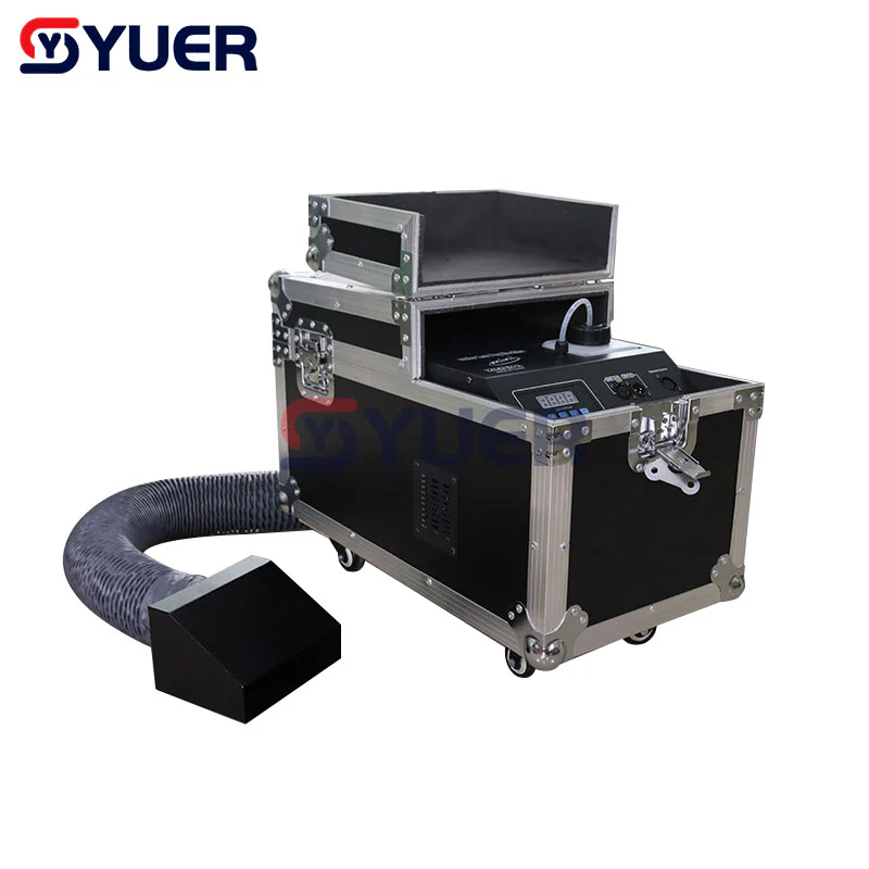 YUER™️ Mini 2000W Water Fog Haze Machine DMX Remote Control Smoke Haze Low Lying Decoration Wedding Stage Concert Party Effect