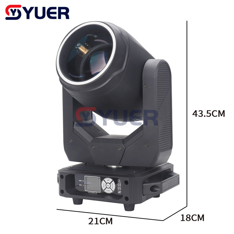YUER™️ New 200W LED Beam plus Light Strip with Moving Head Light DMX DJ Stage Bar Disco Strobe - Image 3