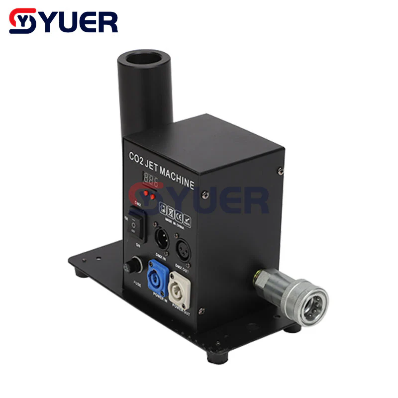 YUER™️ CO2 Multi-Angle Smoke Machine Carbon Dioxide Single Head DMX Stage Smoke Equipment Carbon Dioxide Gas Column CO2 Jet - Image 5