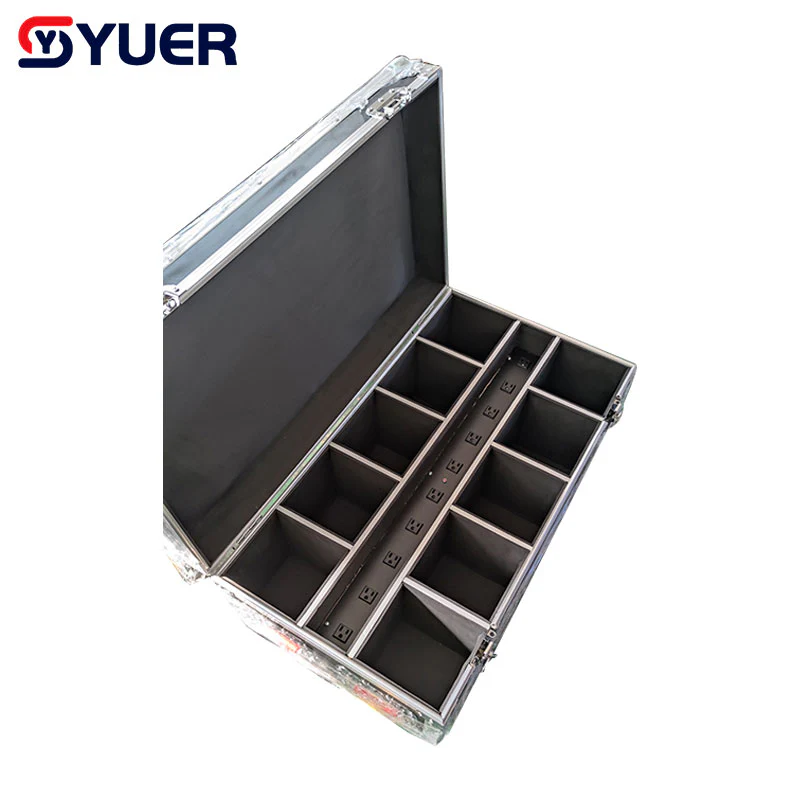 YUER™️ Mini LED Par Light 54W DMX Wireless RGBWA-UV 6IN1 for LED DJ Party Stage Lights Wash LED 2.4Ghz Wireless Remote Control Battery