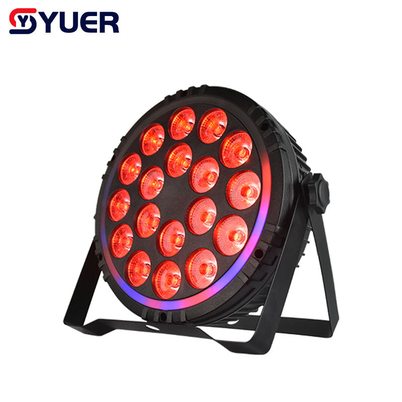 YUER™️ 18X12W RGBW 4In1 LED Par Light with Aperture DMX512 Disco Light Professional Stage Bar Dj Equipment - Image 3