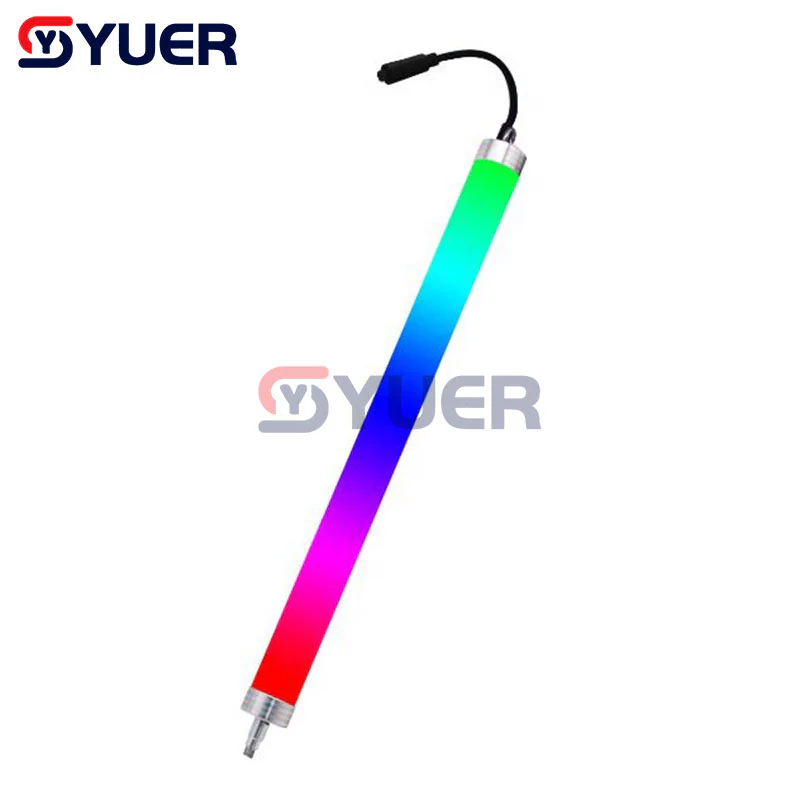 YUER™️ SMD 5050 RGB 3IN1 288 LED Pixel Light DMX 512 Control DJ Stage Party Disco Effect Wash Light IC Digital Tube in Full Colour - Image 3