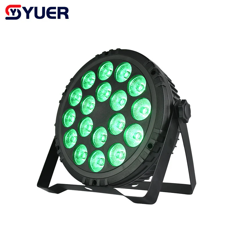 YUER™️ 18X12W RGBW 4In1 LED Par Light with Aperture DMX512 Disco Light Professional Stage Bar Dj Equipment - Image 7