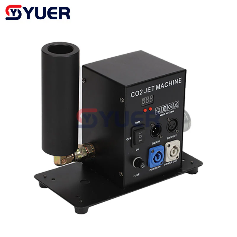 YUER™️ CO2 Multi-Angle Smoke Machine Carbon Dioxide Single Head DMX Stage Smoke Equipment Carbon Dioxide Gas Column CO2 Jet - Image 4