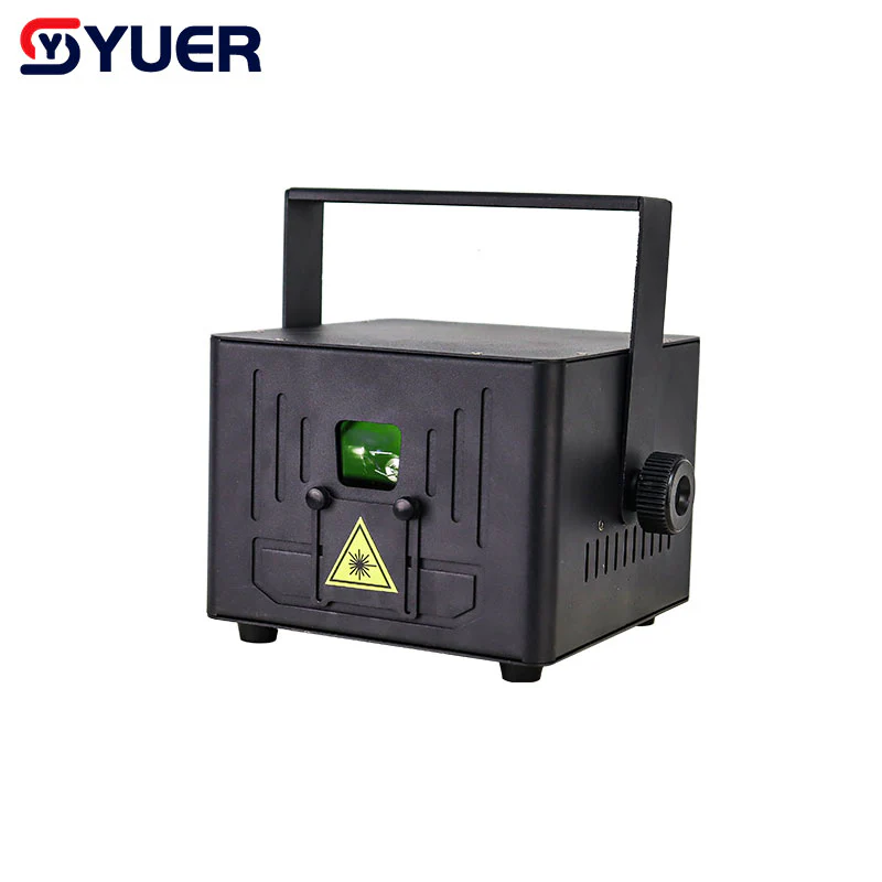 YUER™️ New 5W RGB Animaiton Laser Light with APP Control Beam Pattern Stage Lights DMX512 16CH DJ Disco Wedding Bar Stage Effect - Image 6