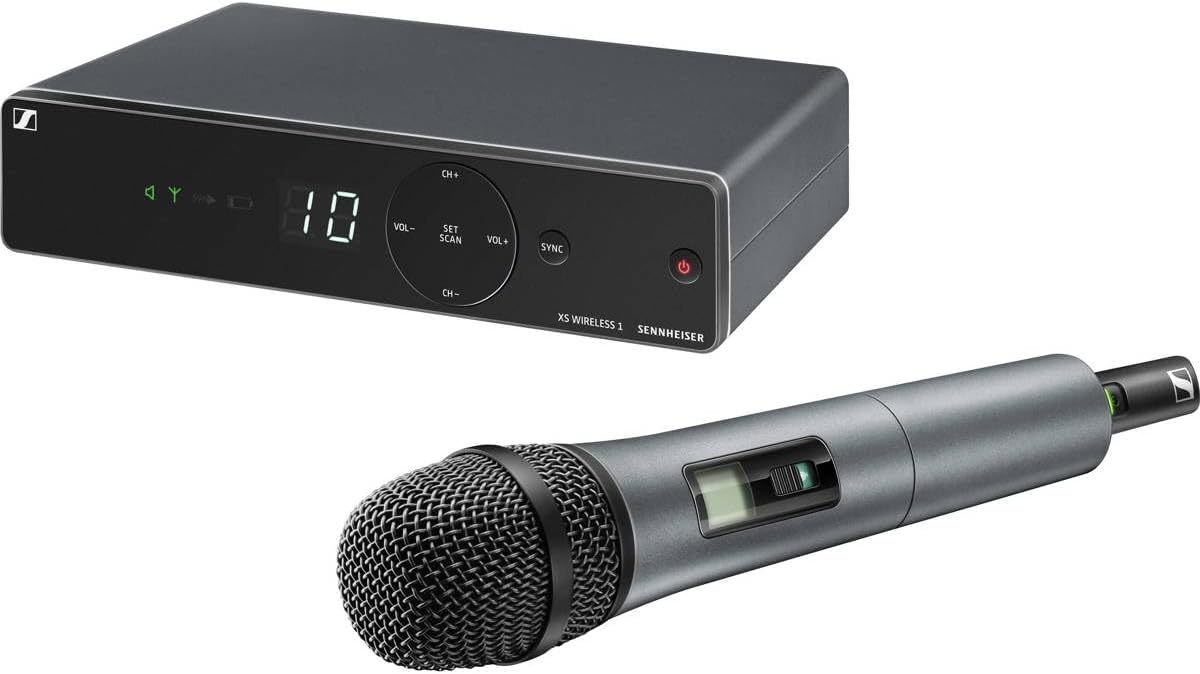Pro Audio XSW 1-825-A Vocal Wireless Microphone, a Range 548-572 Mhz, Black, Medium