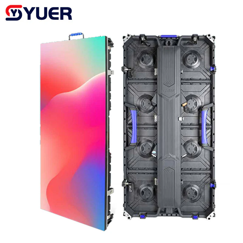 YUER™️ IP65 P3.91 LED Screen Outdoor Indoor Waterproof Module Size 500*500Mm Cabinet 500*1000Mm Stage Advertising Display - Image 5