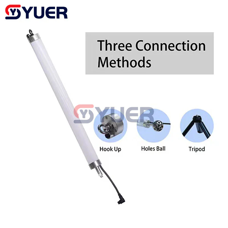 YUER™️ SMD 5050 RGB 3IN1 288 LED Pixel Light DMX 512 Control DJ Stage Party Disco Effect Wash Light IC Digital Tube in Full Colour - Image 5