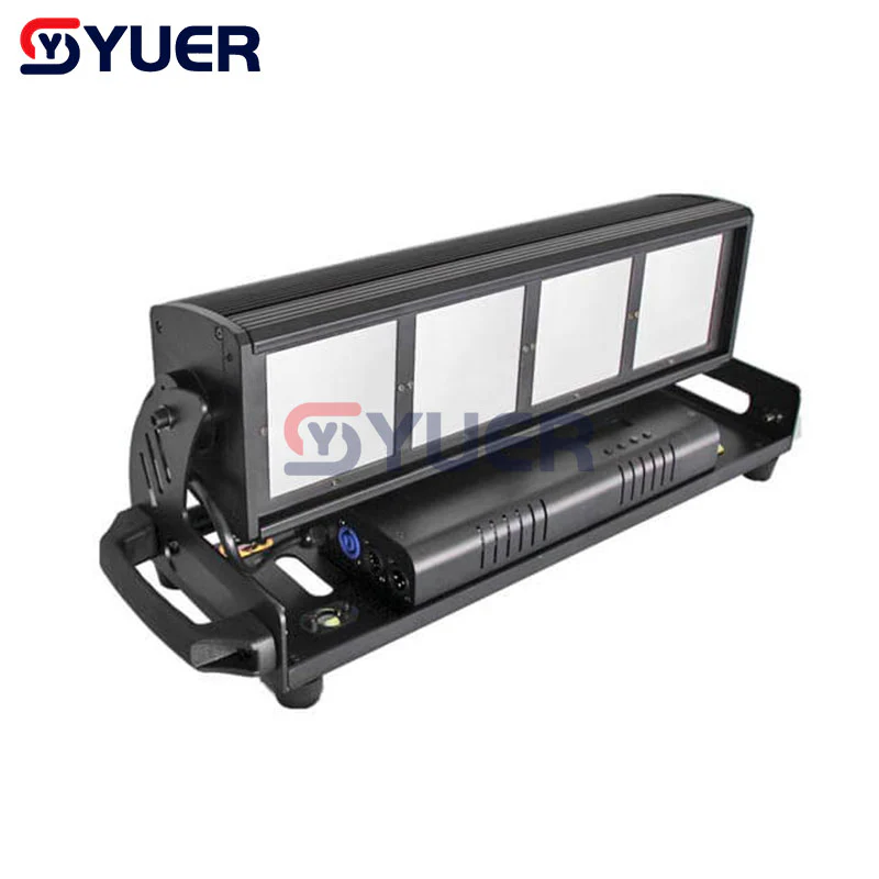 YUER™️ 300W LED Cyclorama Light 100Pcs 3W High Brightness Colorful LED Lamps DMX512 Suitable for Large-Scale Theatrical Performances, Theaters, Studios, Discos and Other Places. - Image 4