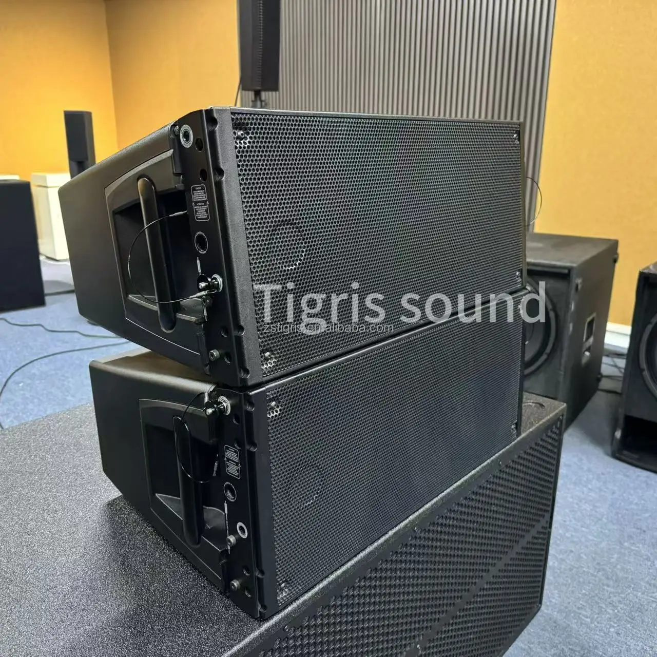 HDL 20-A Dual 10 Inch Pro Sound Active Two-Way Line Array Speaker Professional Audio Powered Sound System for Outdoor Speakers - Image 2