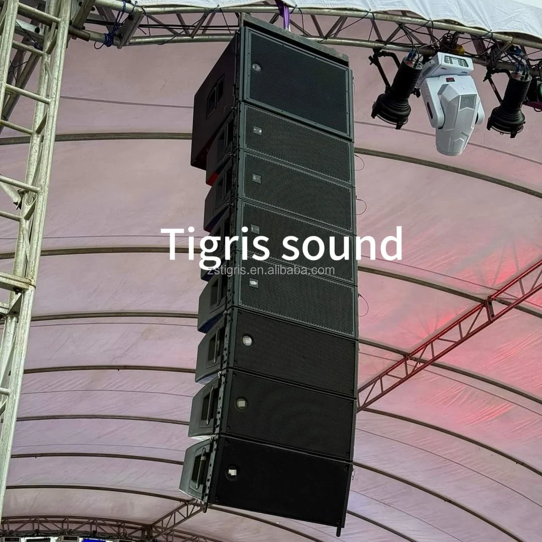 HDL 20-A Dual 10 Inch Pro Sound Active Two-Way Line Array Speaker Professional Audio Powered Sound System for Outdoor Speakers - Image 5