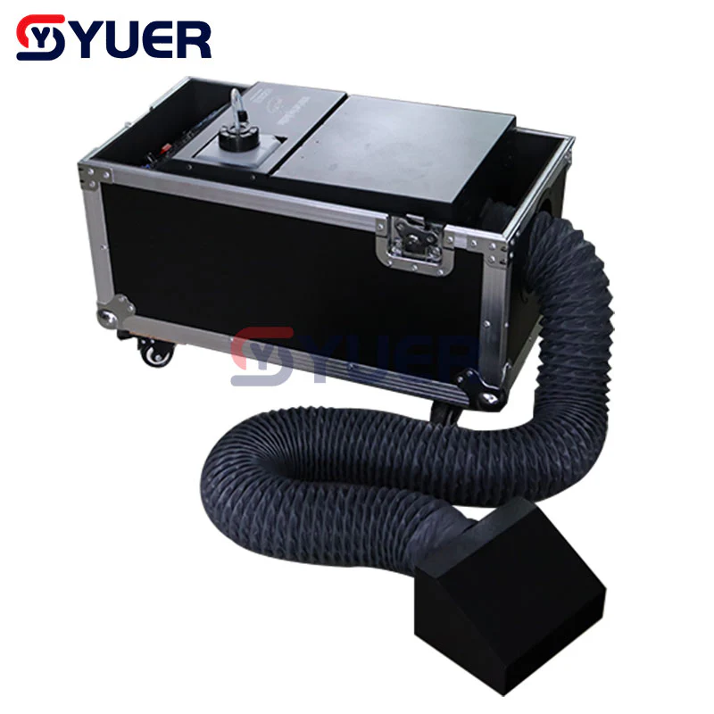 YUER™️ Mini 2000W Water Fog Haze Machine DMX Remote Control Smoke Haze Low Lying Decoration Wedding Stage Concert Party Effect