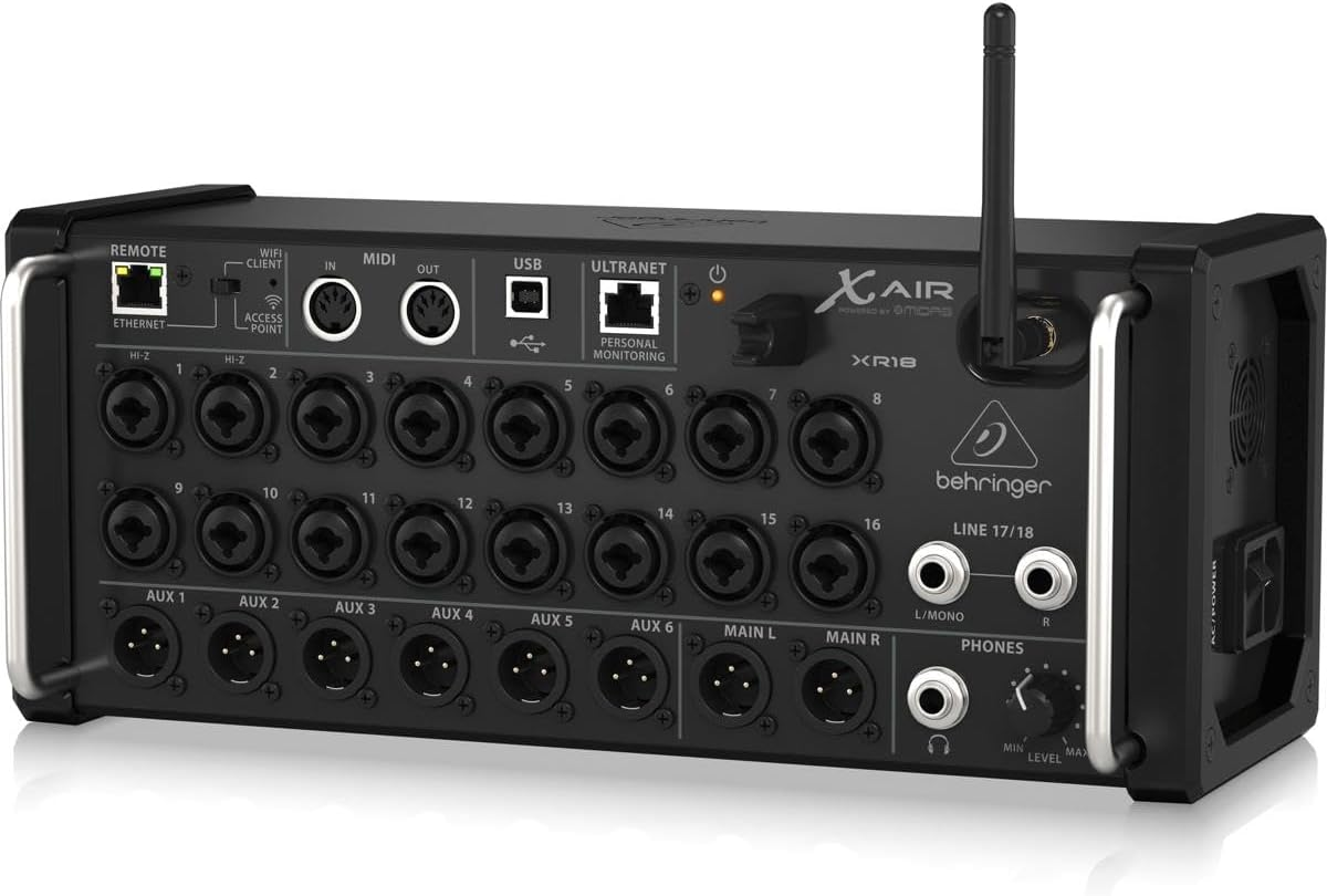 Xair XR18 18-Channel 12-Bus Wireless Digital Mixer for Ipad/Android Tablet - Image 6