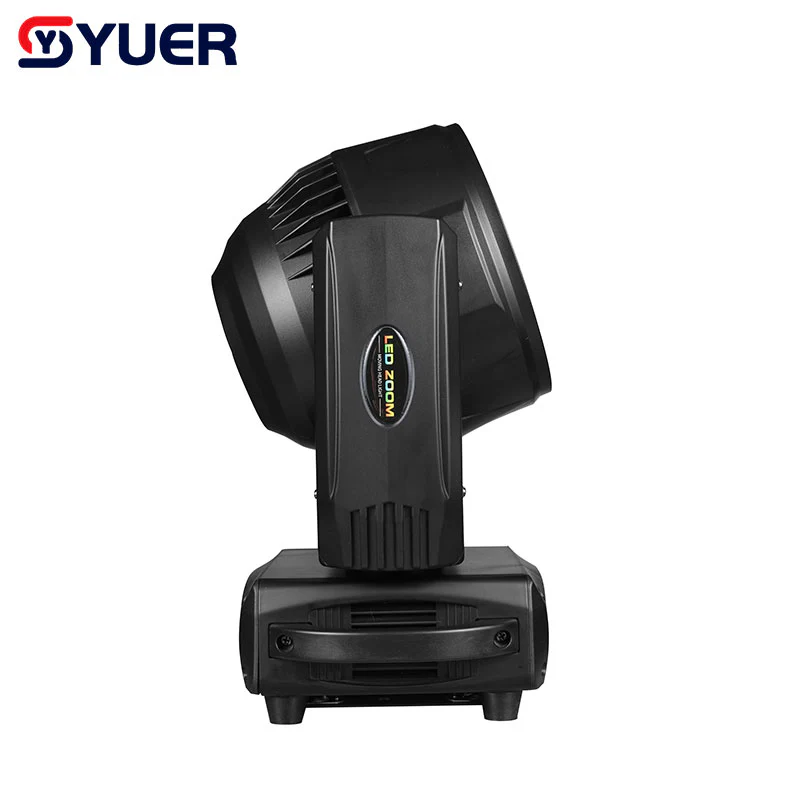 YUER™️ 19PCS 15W RGBW 4IN1 Focusing Moving Head Wash Light for Disco Beam Lights DJ Party Stage Lighting Commercial Lights