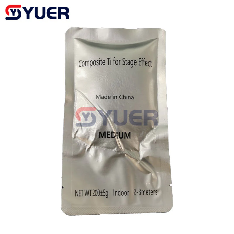 YUER™️ 600W Cold Spark Firework Machine in Use T*I Powder 200G/Bag for Cold Spark Fireworks Machine DMX Cold Fountain Wedding DJ - Image 2