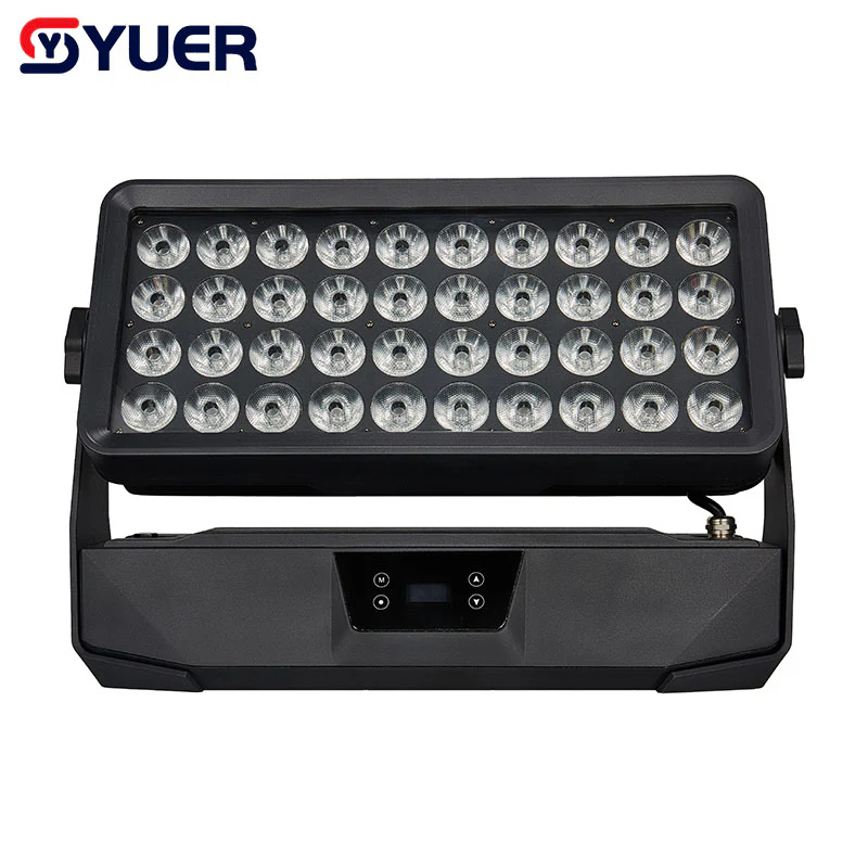 YUER™ IP65 Waterproof LED 40X15W RGBW 4In1 Wash Floodlight Par Light Strobe Light DMX512 Control for Party Wedding DJ Disco - Image 5