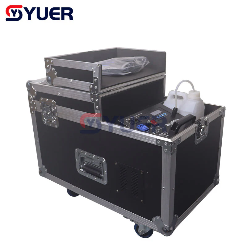 YUER™️ Double Head 3000W Water Fog Haze Machine DMX Remote Control Smoke Haze Low Lying Decoration Wedding Stage Concert Party Effect - Image 4