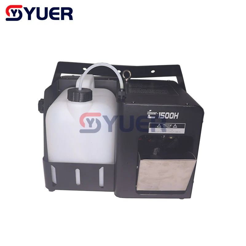 YUER™️ NEW 1000W Forest Haze Machine Professional DMX Pro Hazer Fog Machine Stage DJ Show Mist Smoke Mist Effect Use Haze Liquid