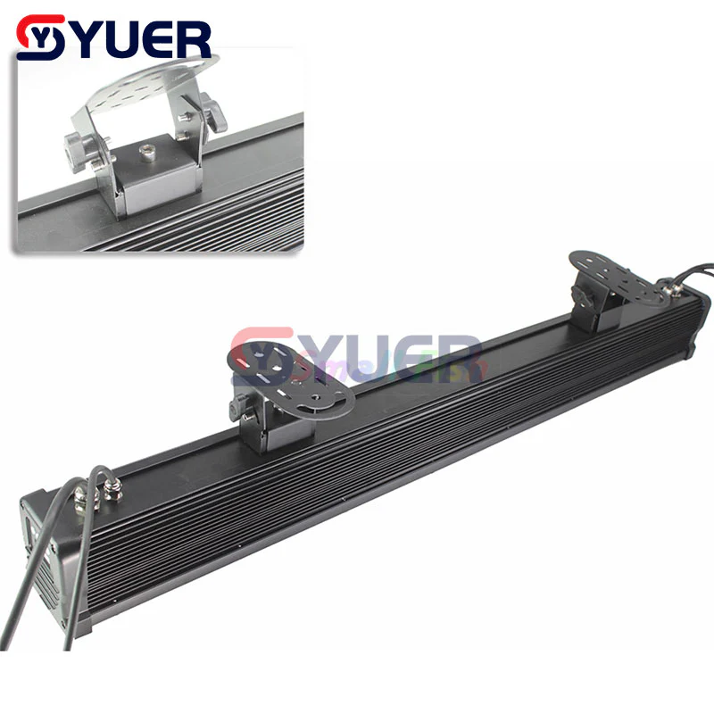 YUER™️ IP65 Water Proof Point Control 18X10W RGBW 4In1/18X15W RGBWA 5In1/18X18W RGBWAUV 6IN1 LED Wall Wash Light DMX LED Line Bar Wash Stage Light for Dj Waterproof Running Horse Point Control - Image 7