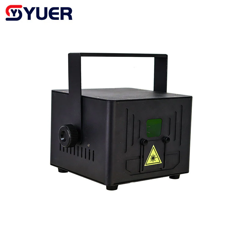 YUER™️ New 5W RGB Animaiton Laser Light with APP Control Beam Pattern Stage Lights DMX512 16CH DJ Disco Wedding Bar Stage Effect - Image 4