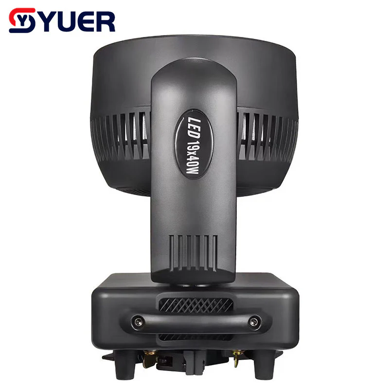 YUER™ 19X40W Bee Eye Zoom RGBW 4 in 1 Moving Head Light DMX512 Beam Strobe Effect DJ Disco Stage Wedding Party Bar - Image 4