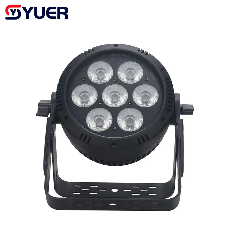 YUER™️ 7X30W RGBW 4IN1 LED Par Light Waterproof Par for DJ Disco Party Nightclub Wedding Outdoor Stage Light Effect